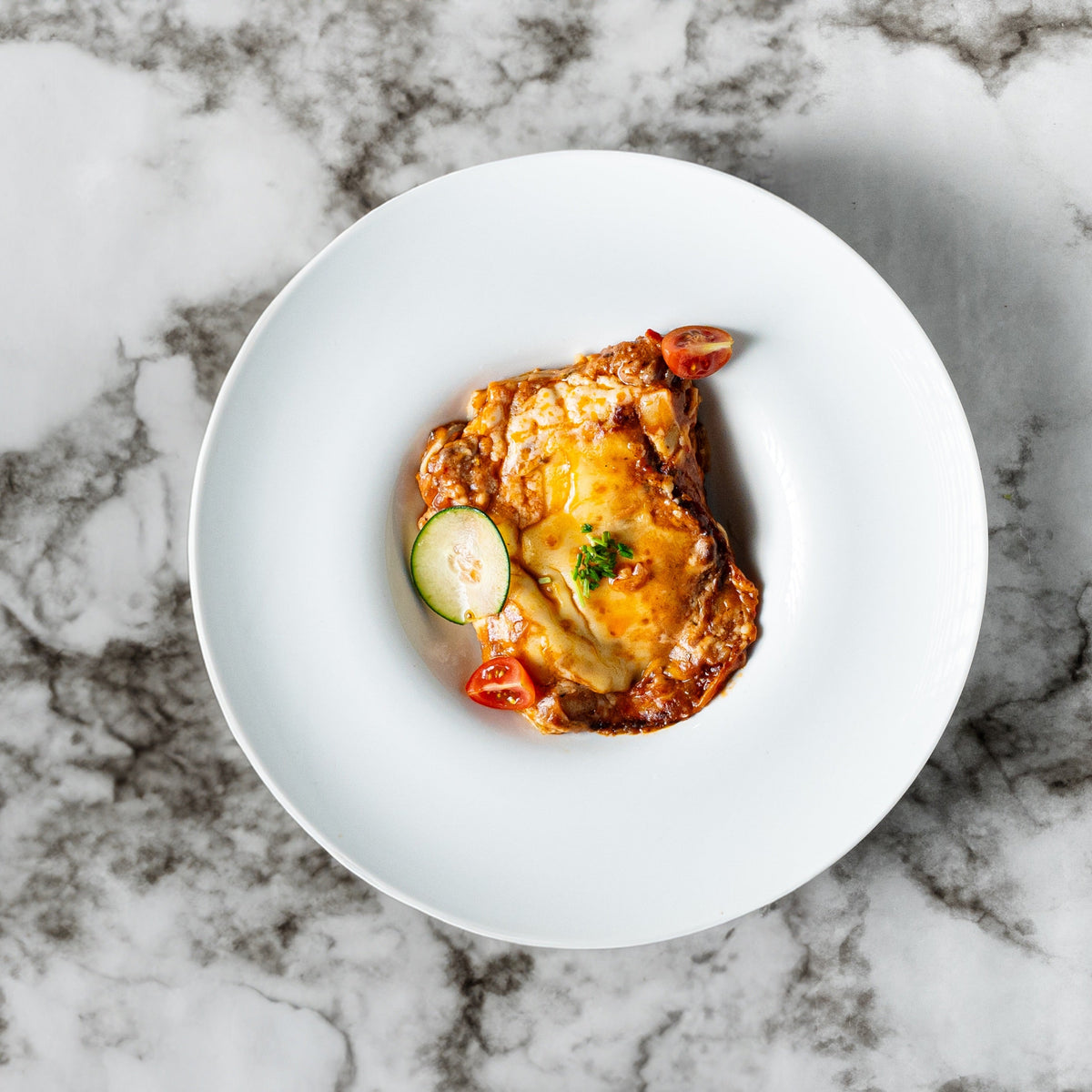 Lasaña boloñesa, plato único congelado listo para comer | Chef al Vacío