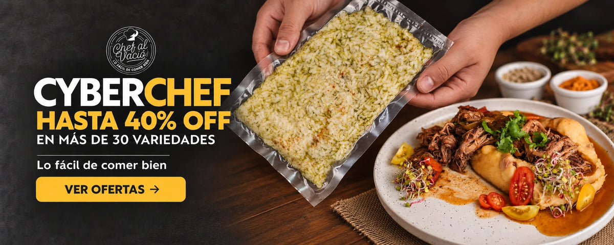 CyberChef: hasta 40% OFF en más de 30 variedades de Chef al Vacío