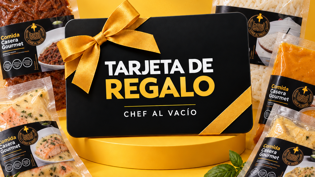 Tarjeta de regalo Chef al Vacío