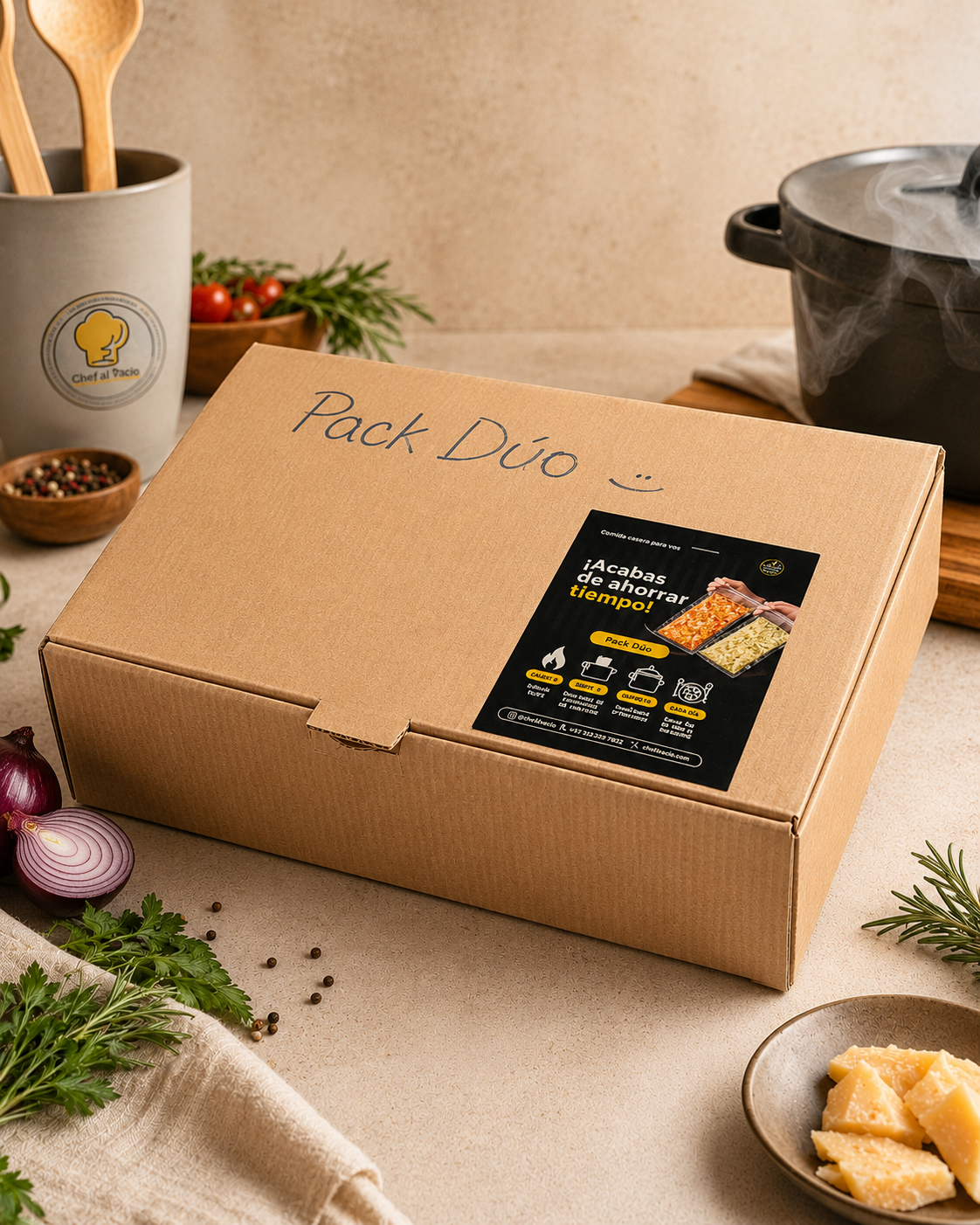 PACK DUO  | Comidas Listas para Dos Personas