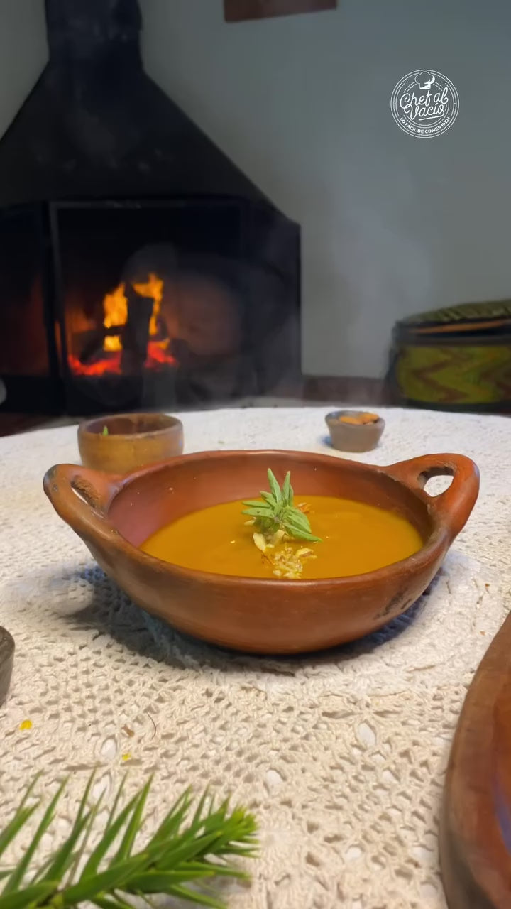 Crema de zapallo camote
